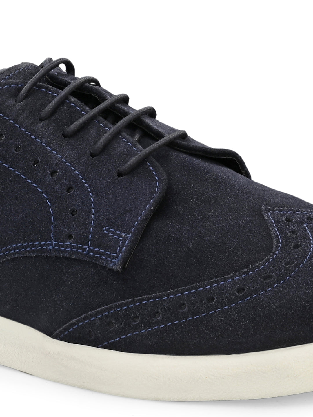 Men's Genuine Suede Leather Light Weight Comfortable Casual Sneakers Shoe / Carlo Goose Collection