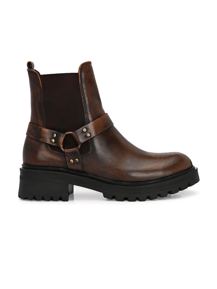 Women's Genuine Leather Ankle Boot