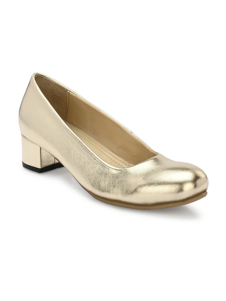 Women's  Vegan Leather Slip Belly With Heels