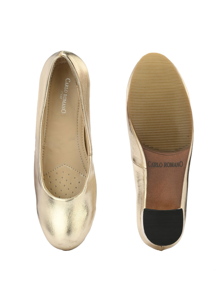 Women's  Vegan Leather Slip Belly With Heels