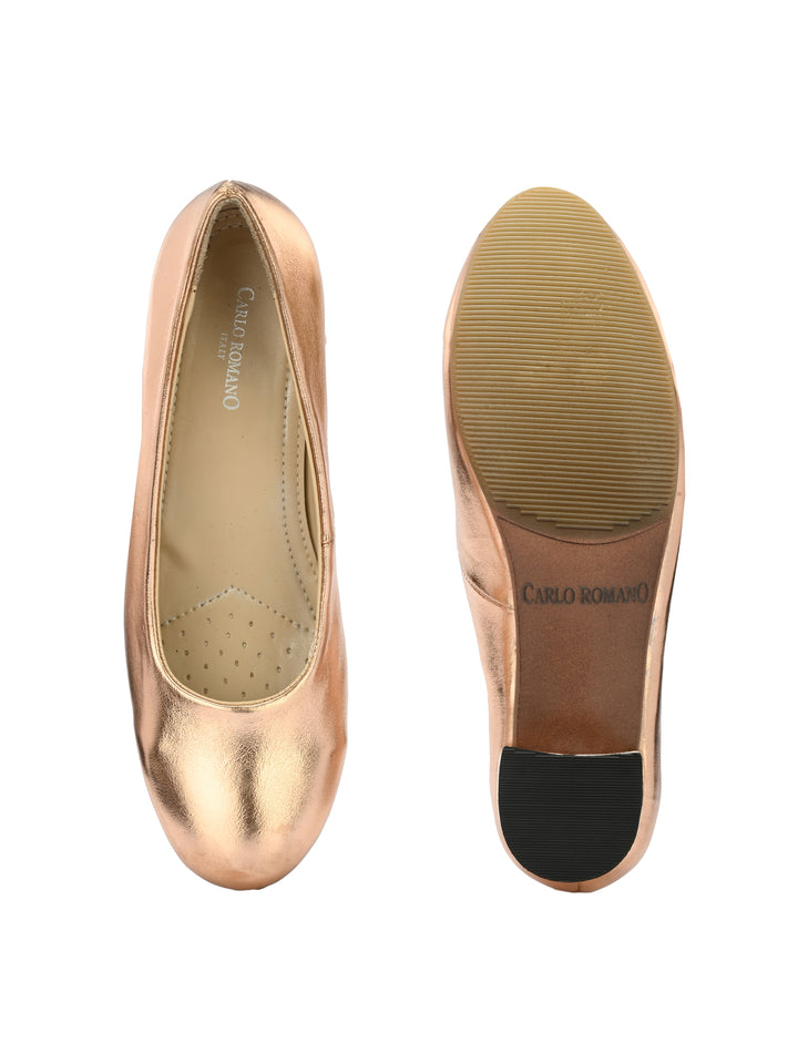 Women's  Vegan Leather Slip Belly With Heels