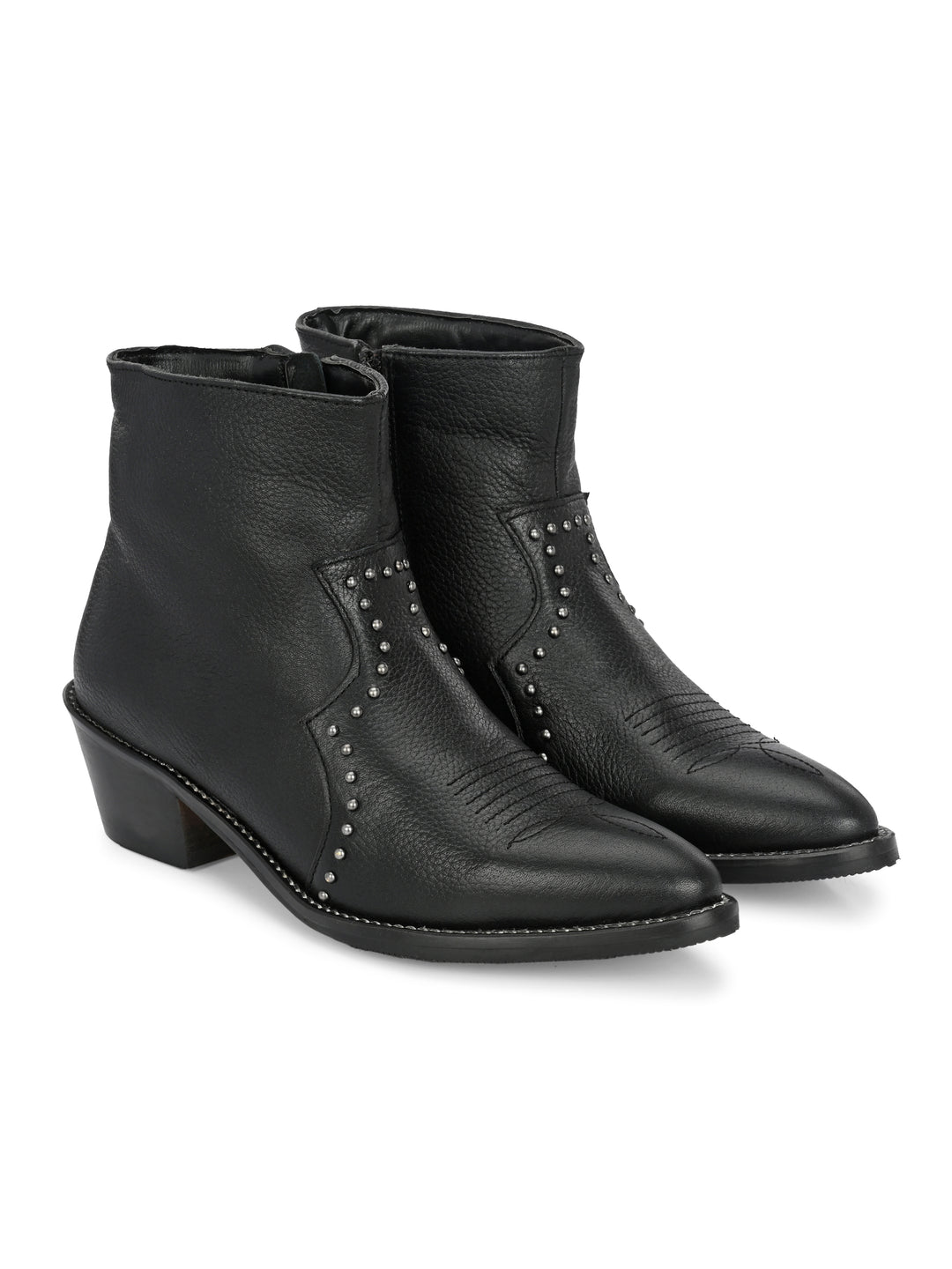 CARLO ROMANO BY WASAN BLACK ANKLE BOOT FOR  WOMEN