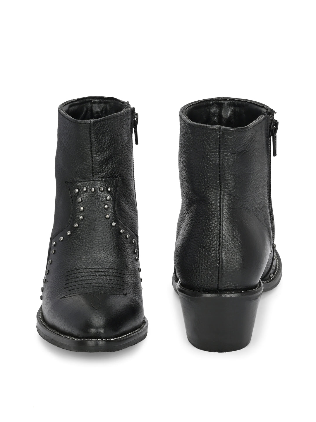 CARLO ROMANO BY WASAN BLACK ANKLE BOOT FOR  WOMEN