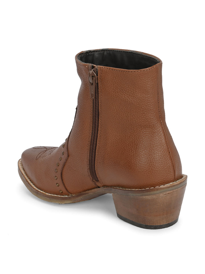 CARLO ROMANO BY WASAN BLACK ANKLE BOOT FOR  WOMEN