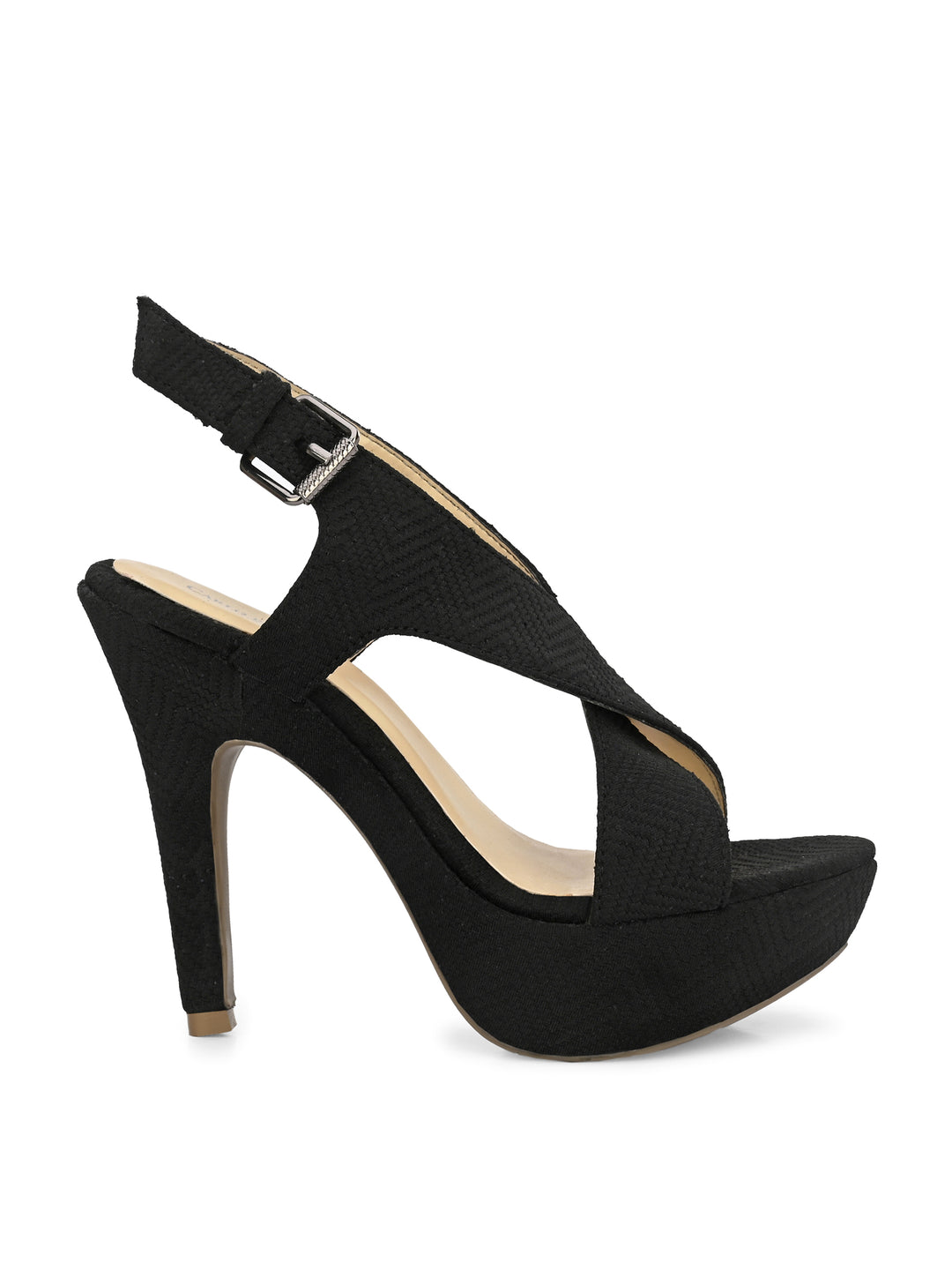 WOMEN'S VEGAN LEATHER  STYLISH HIGH HEEL SANDAL