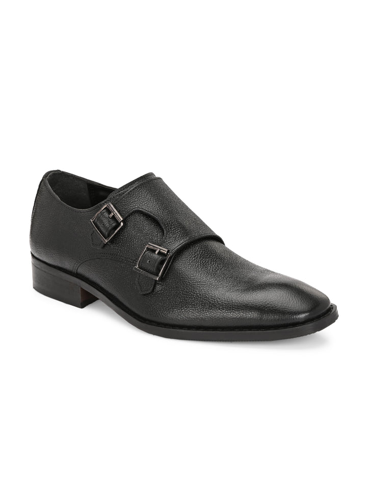 CARLO ROMANO BY WASAN GENUINE LEATHER MONK STRAP SHOES FOR MEN