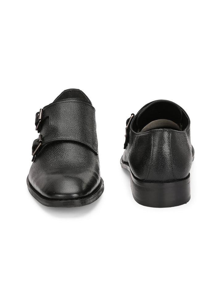 CARLO ROMANO BY WASAN GENUINE LEATHER MONK STRAP SHOES FOR MEN