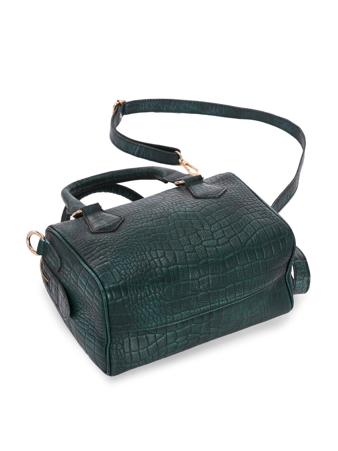 Carlo Romano By Wasan Green color Stylish & Functional Accessory Premium Genuine Leather Hand Bags For Women
