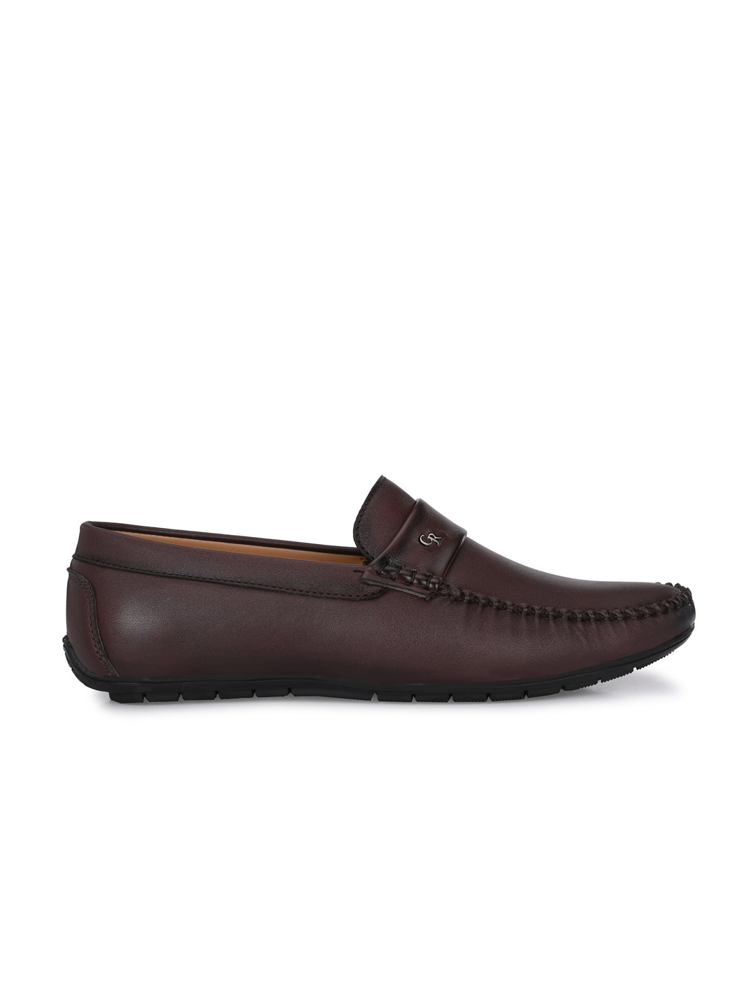 CARLO ROMANO BY WASAN BROWN COLOUR VEGAN LEATHER MOCCASIN SHOE FOR MEN