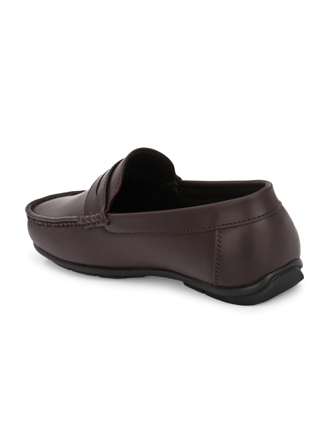 Men's vegan leather Slip On Moccasin shoes for men