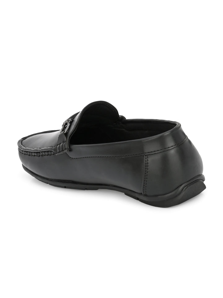 Carlo Romano Men's Vegan Leather Slip On Moccasin shoes
