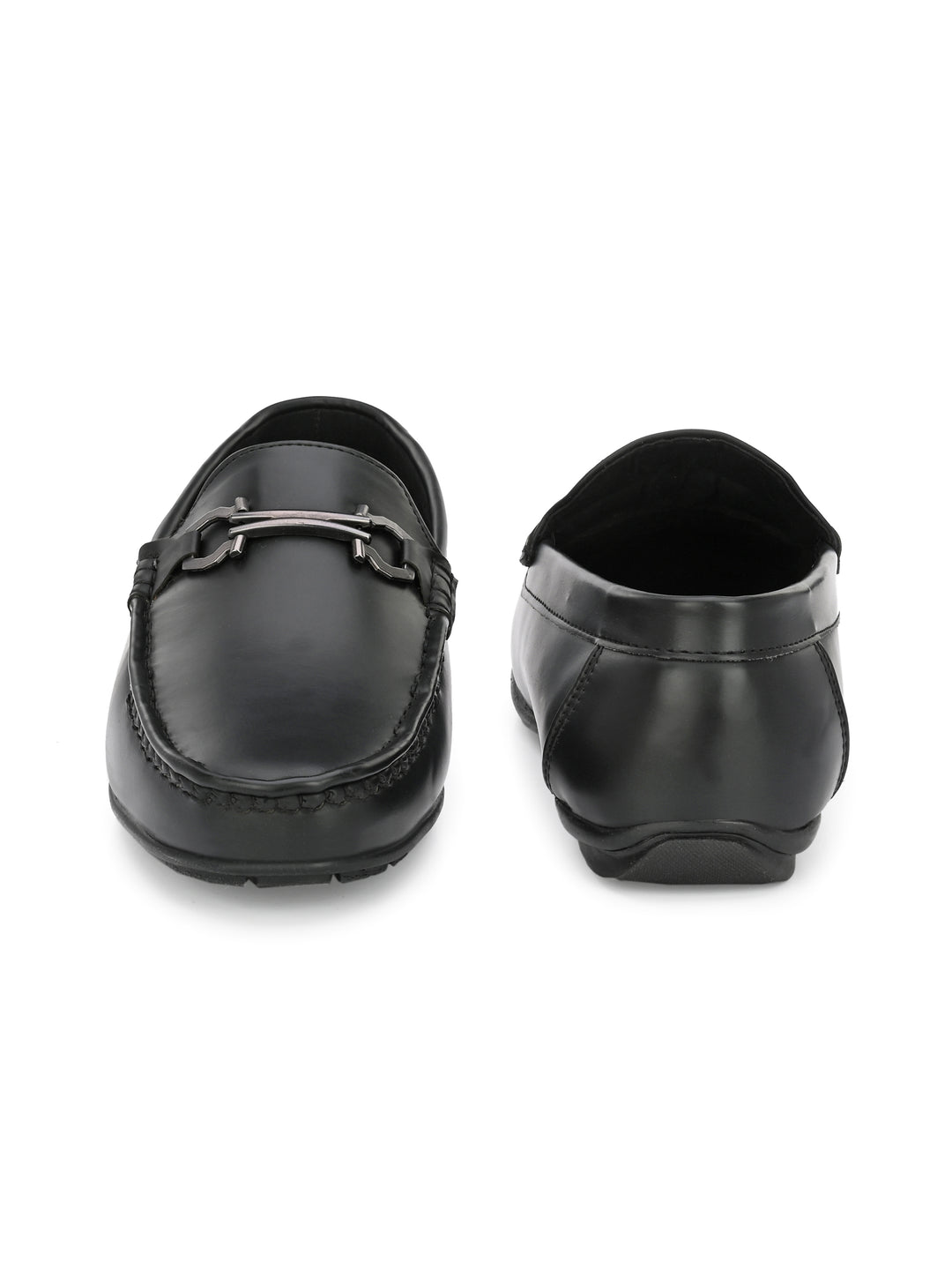 Carlo Romano Men's Vegan Leather Slip On Moccasin shoes