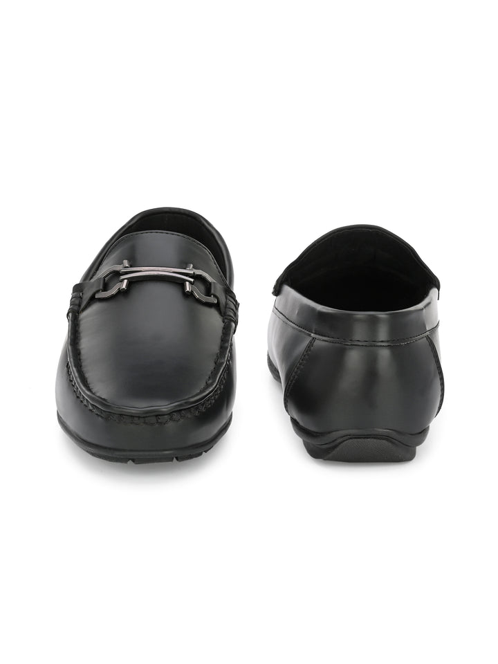 Carlo Romano Men's Vegan Leather Slip On Moccasin shoes