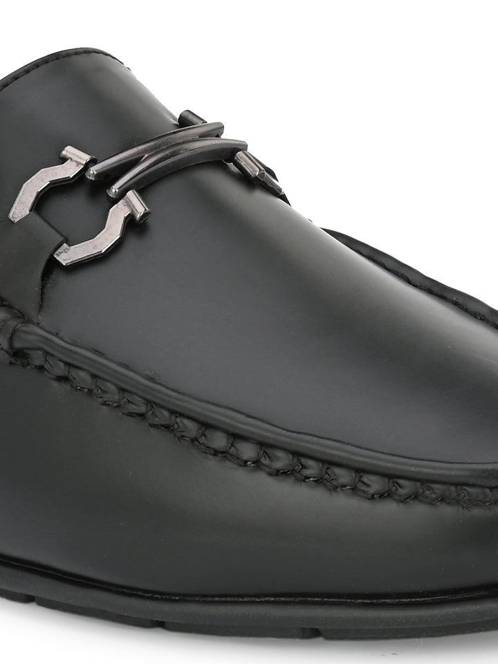 Carlo Romano Men's Vegan Leather Slip On Moccasin shoes