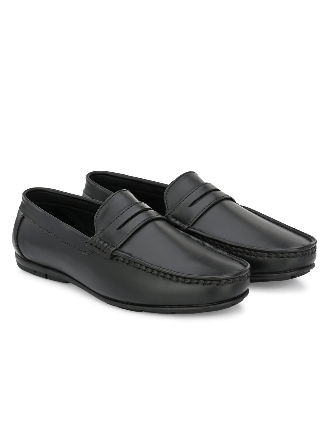 Men's vegan leather Slip On Moccasin shoes for men