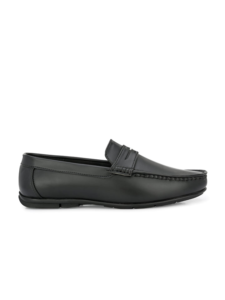 Men's vegan leather Slip On Moccasin shoes for men