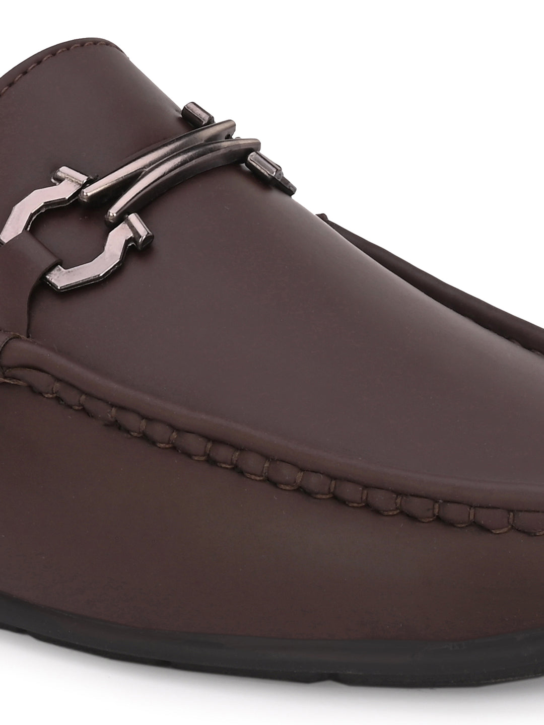 Carlo Romano Men's Vegan Leather Slip On Moccasin shoes