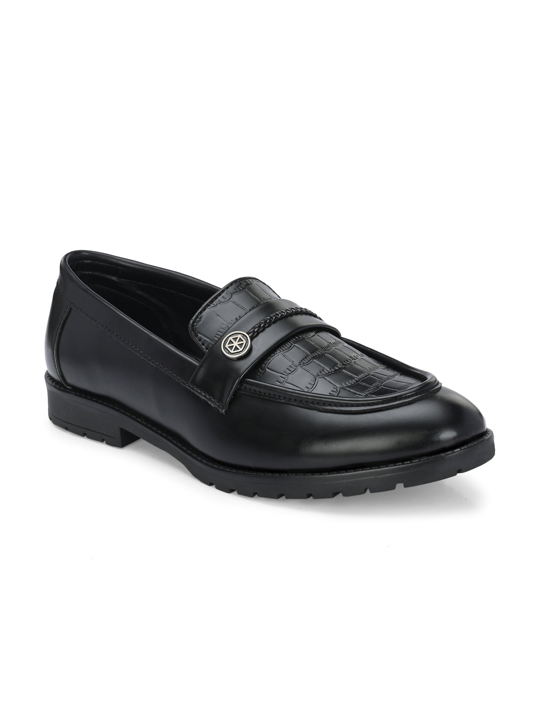 CARLO ROMANO BY WASAN VEGAN LEATHER MOCCASIN FOR MEN