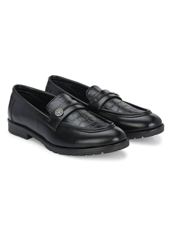 CARLO ROMANO BY WASAN VEGAN LEATHER MOCCASIN FOR MEN