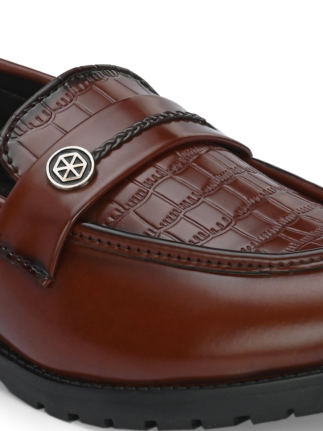 CARLO ROMANO BY WASAN VEGAN LEATHER MOCCASIN FOR MEN