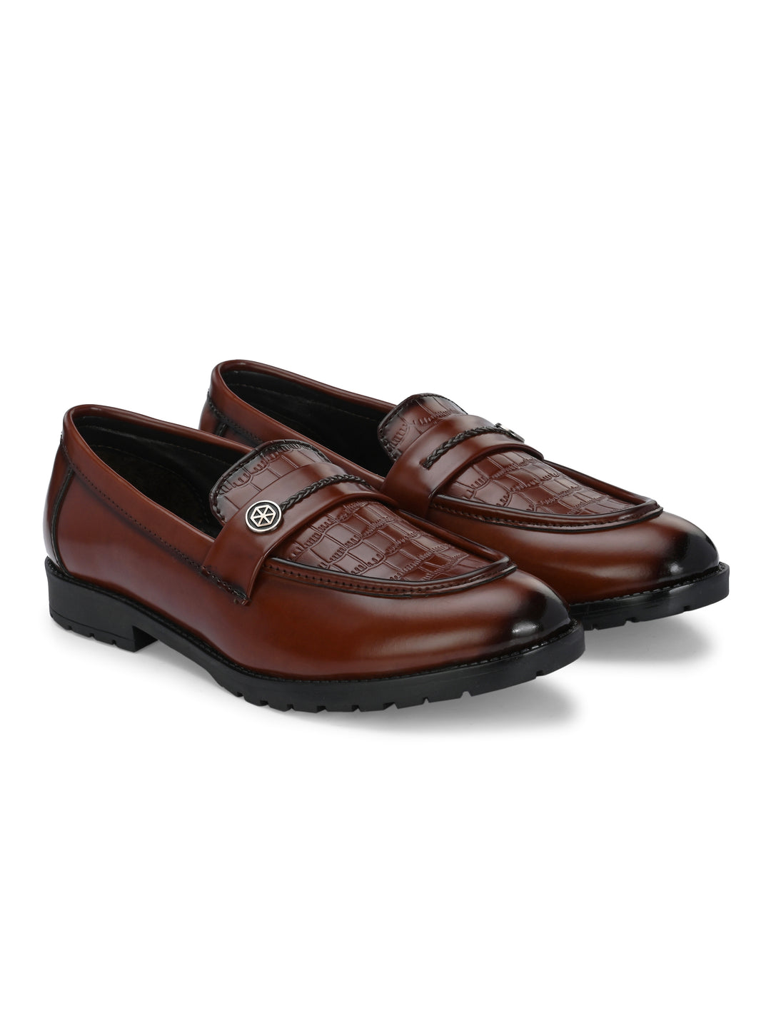 CARLO ROMANO BY WASAN VEGAN LEATHER MOCCASIN FOR MEN