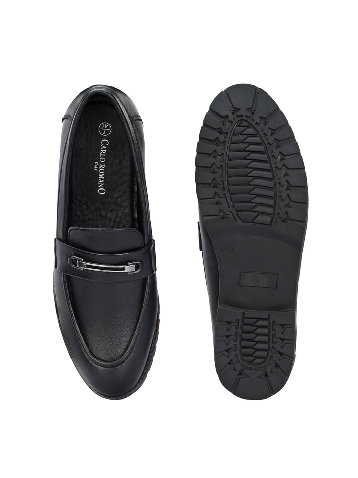 CARLO ROMANO BY WASAN  VEGAN LEATHER MOCCASIN FOR MEN