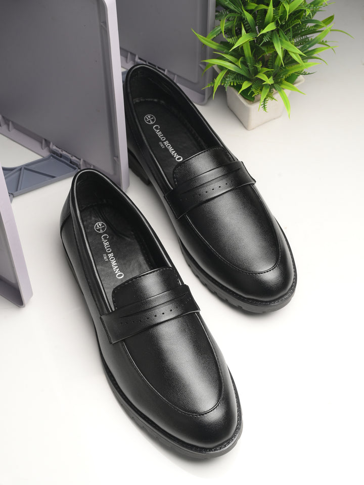 CARLO ROMANO BY WASAN BROWN COLOUR VEGAN LEATHER MOCCASIN FOR MEN