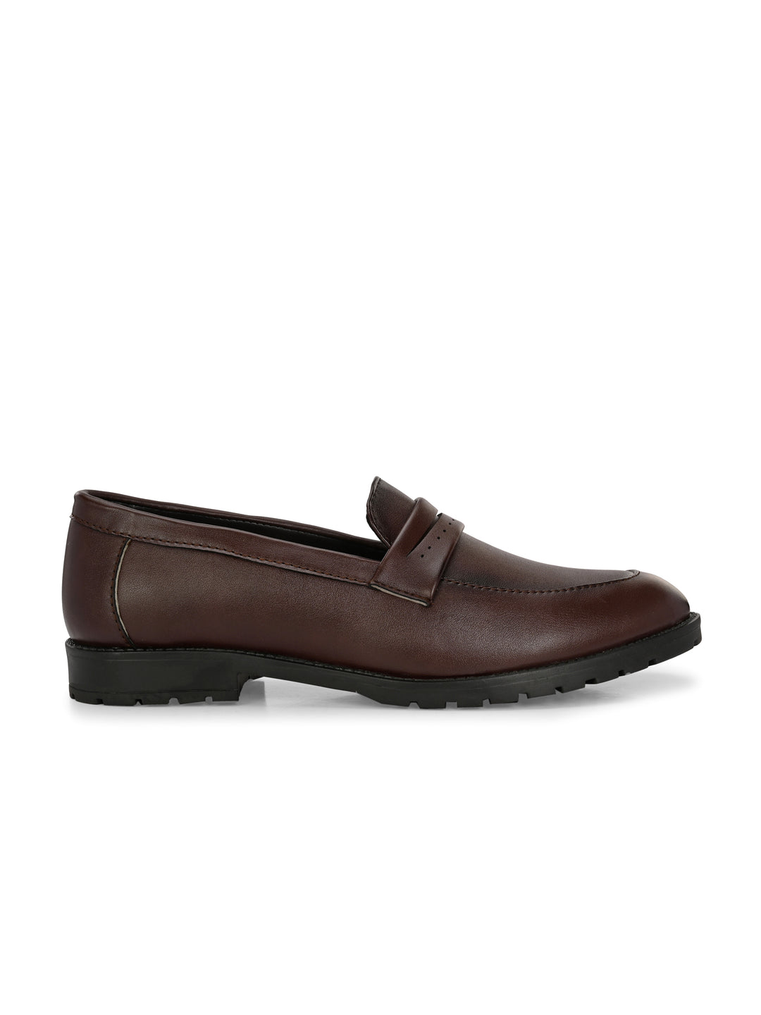 CARLO ROMANO BY WASAN BROWN COLOUR VEGAN LEATHER MOCCASIN FOR MEN