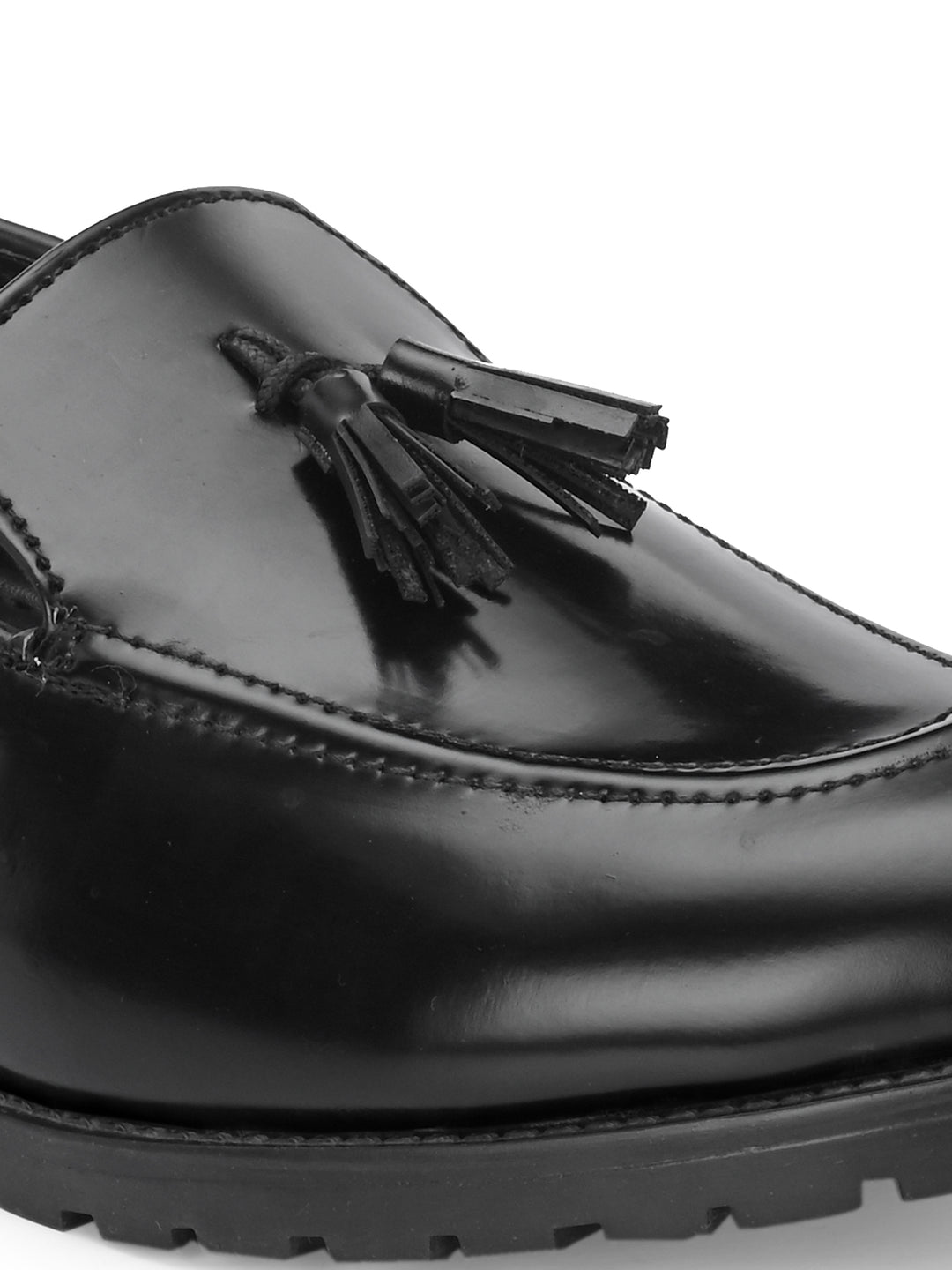 CARLO ROMANO BY WASAN PATENT VEGAN LEATHER COLOUR SLIP-ON MOCCASIN SHOES FOR MEN