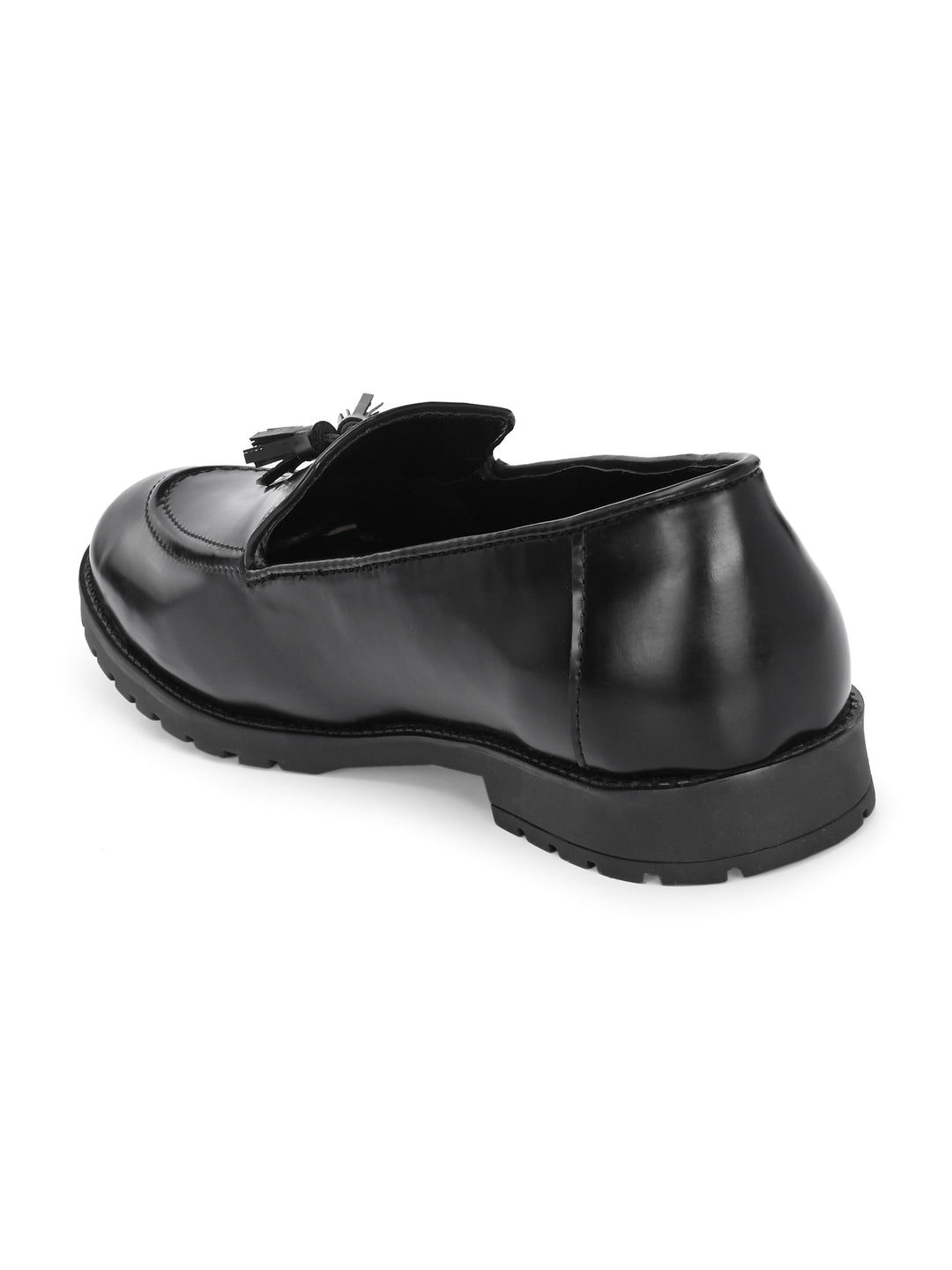 CARLO ROMANO BY WASAN PATENT VEGAN LEATHER COLOUR SLIP-ON MOCCASIN SHOES FOR MEN