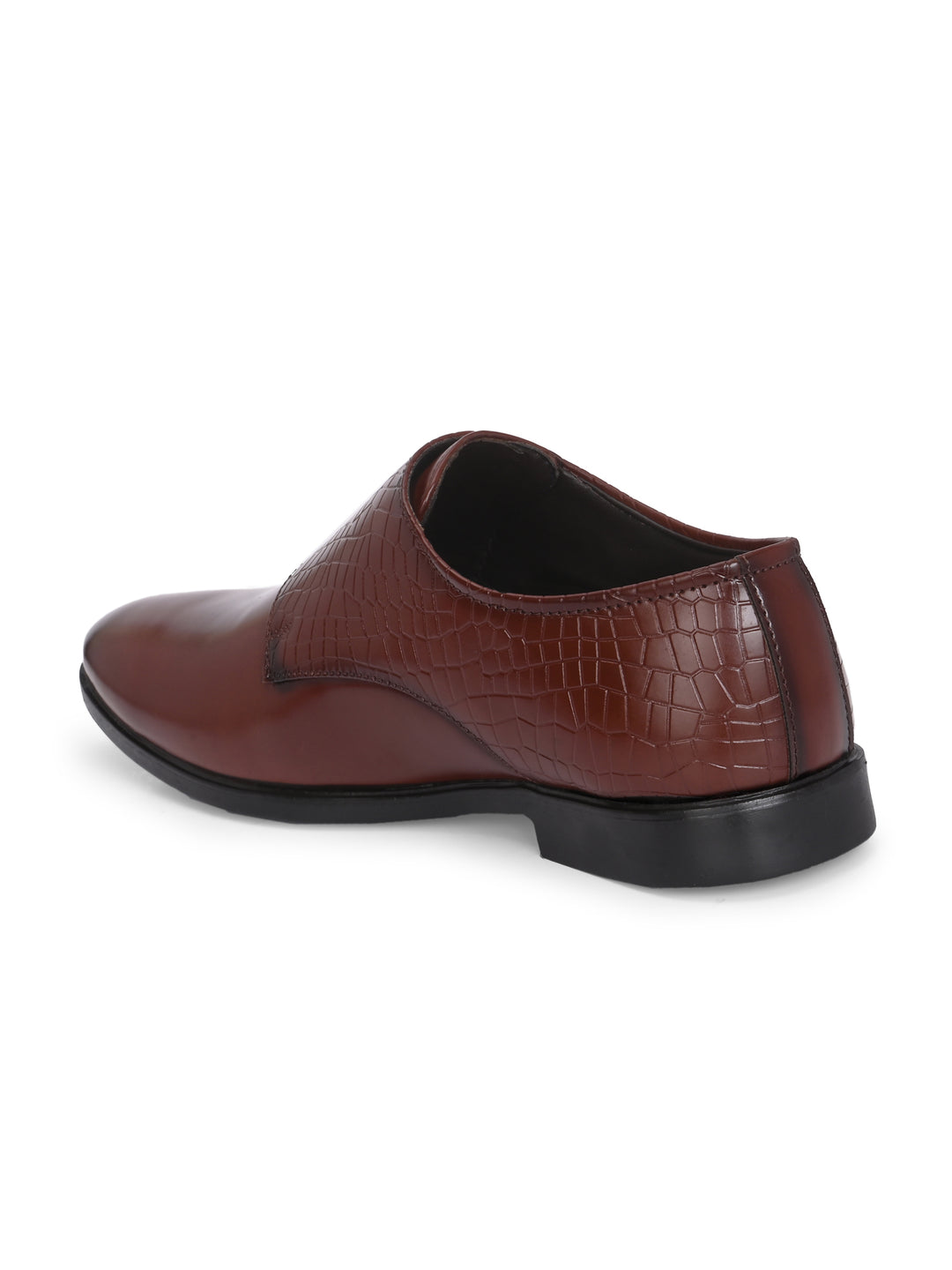 CARLO ROMANO BY WASAN VEGAN LEATHER MONK SHOES FOR MEN