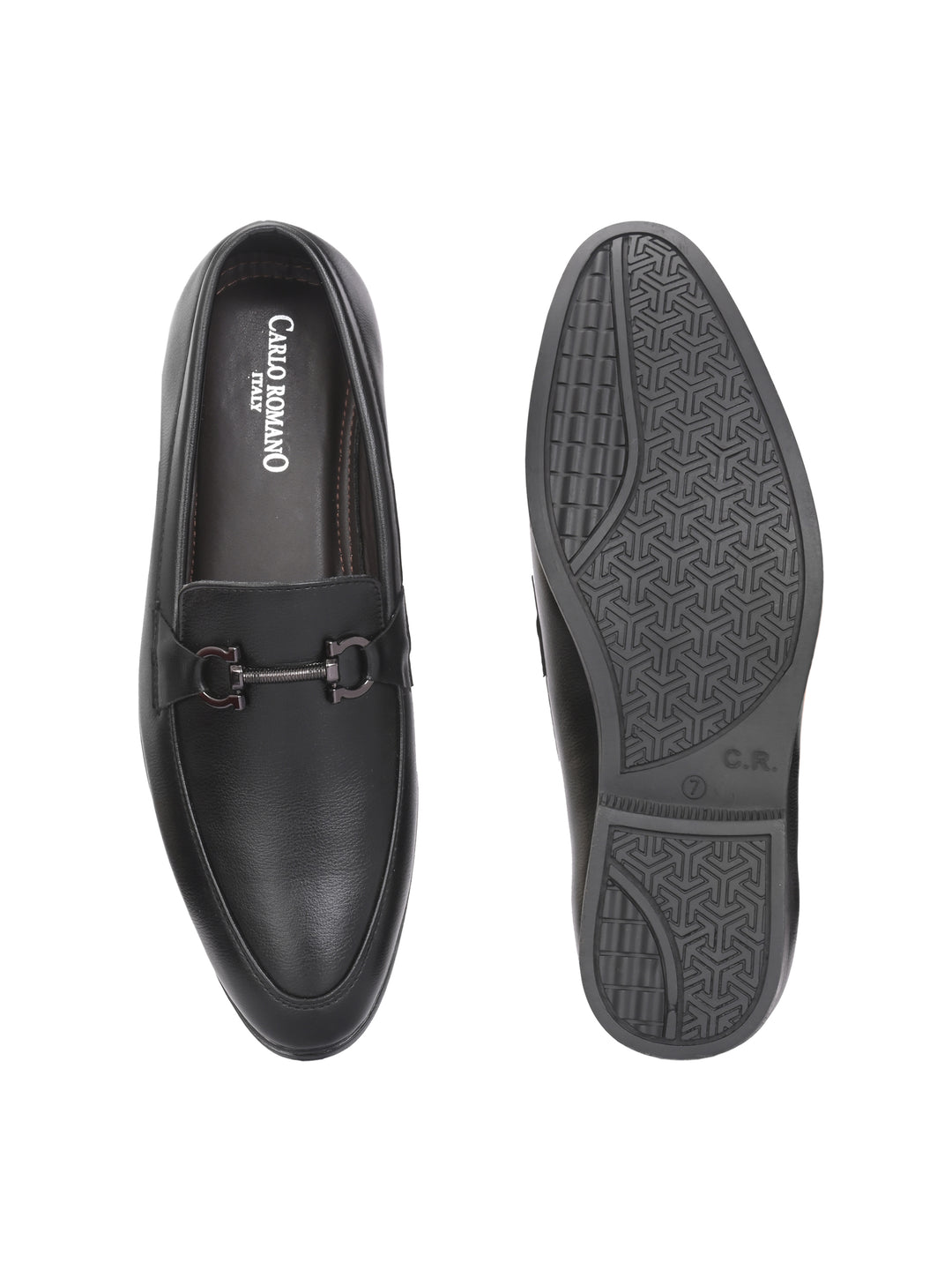 CARLO ROMANO BY WASAN VEGAN LEATHER SLIP ON MOCCASIN FOR MEN