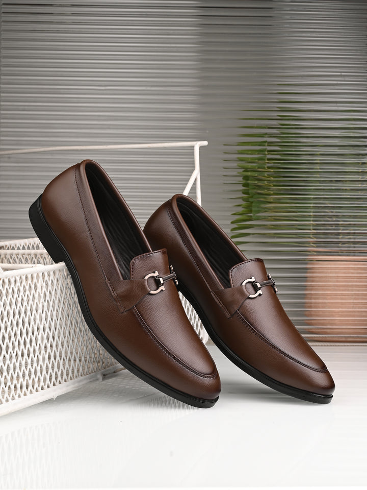 CARLO ROMANO BY WASAN VEGAN LEATHER SLIP ON MOCCASIN FOR MEN