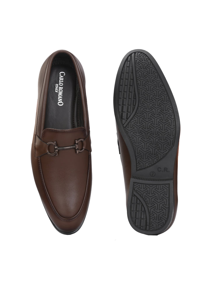 CARLO ROMANO BY WASAN VEGAN LEATHER SLIP ON MOCCASIN FOR MEN