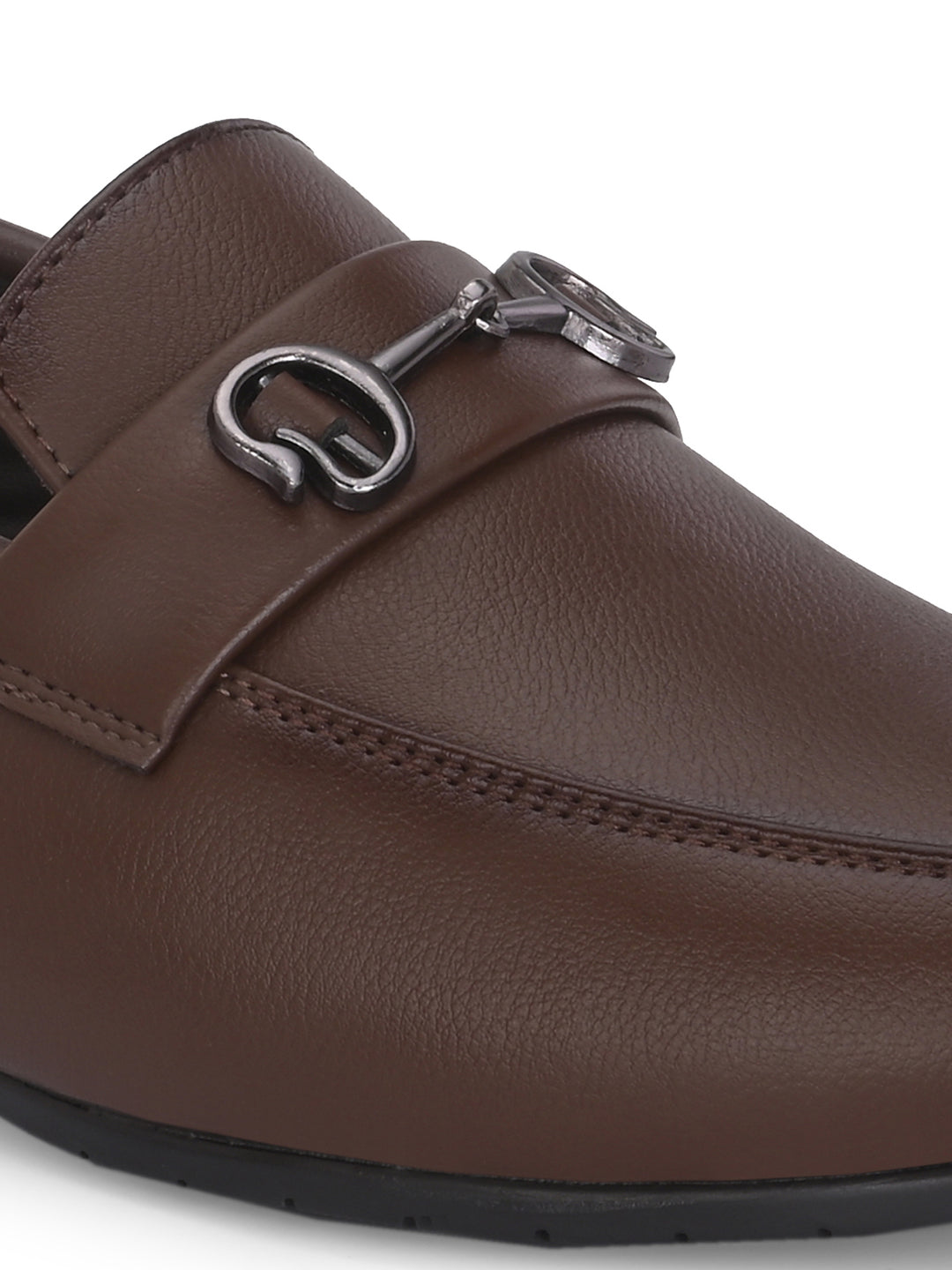 CARLO ROMANO BY WASAN VEGAN LEATHER SLIP ON MOCCASIN SHOE FOR MEN