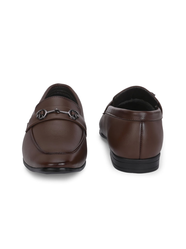 CARLO ROMANO BY WASAN VEGAN LEATHER SLIP ON MOCCASIN SHOE FOR MEN