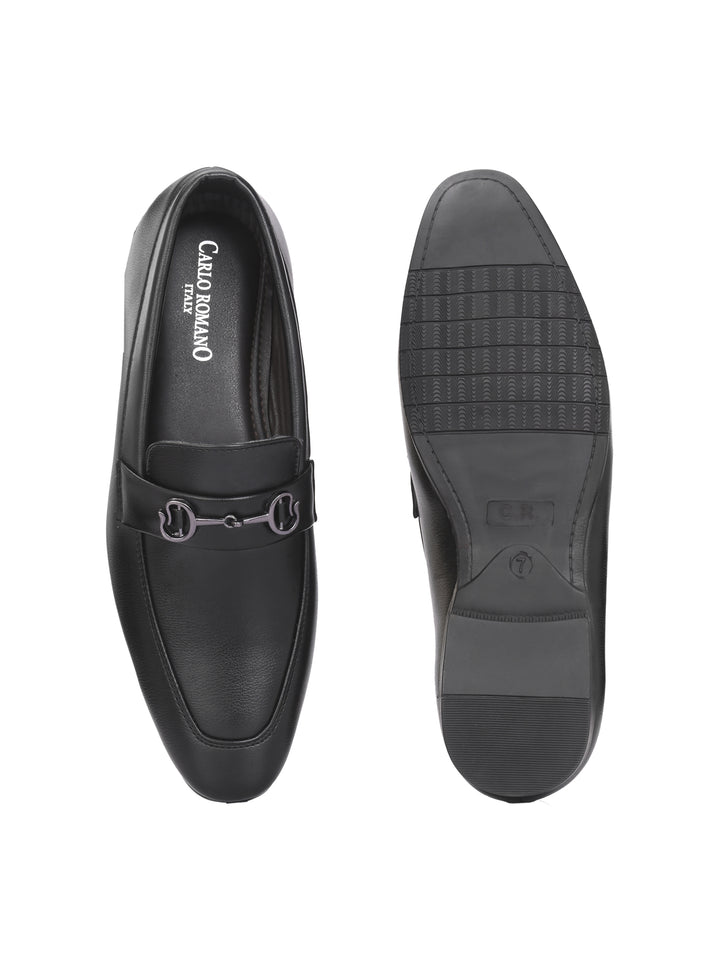 CARLO ROMANO BY WASAN VEGAN LEATHER SLIP ON MOCCASIN SHOE FOR MEN