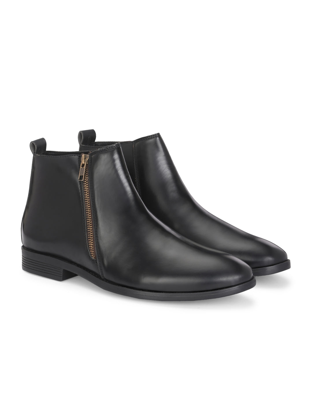CARLO ROMANO BY WASAN VEGAN LEATHER ANKLE BOOT FOR MEN
