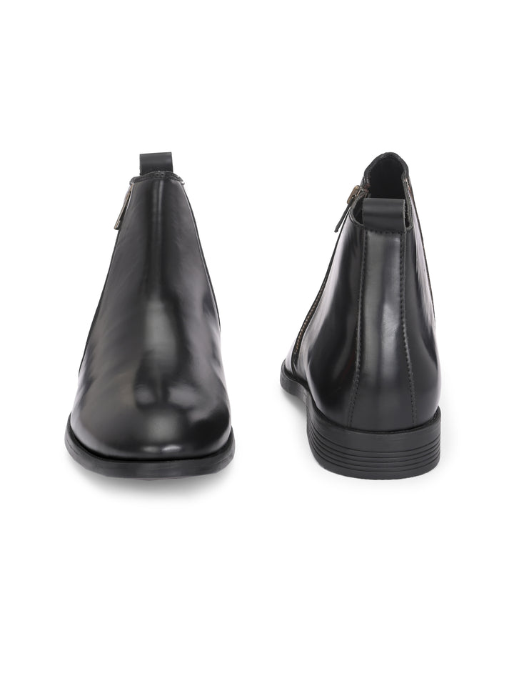 CARLO ROMANO BY WASAN VEGAN LEATHER ANKLE BOOT FOR MEN