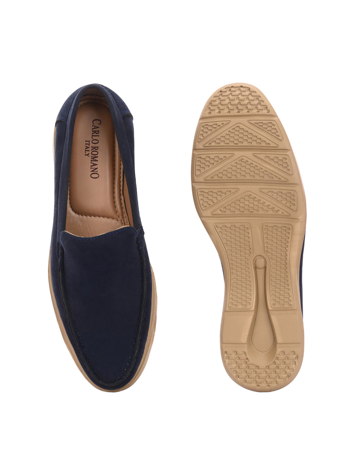 CARLO ROMANO BY WASAN VEGAN LEATHER MOCCASIN FOR MEN