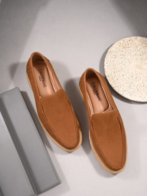 CARLO ROMANO BY WASAN VEGAN LEATHER MOCCASIN FOR MEN