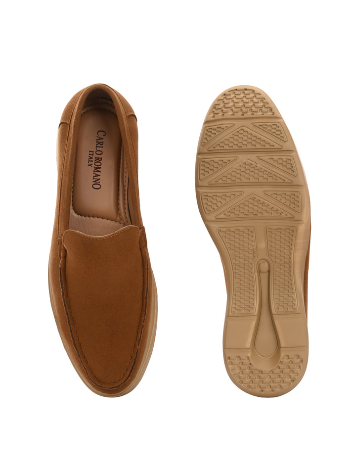 CARLO ROMANO BY WASAN VEGAN LEATHER MOCCASIN FOR MEN