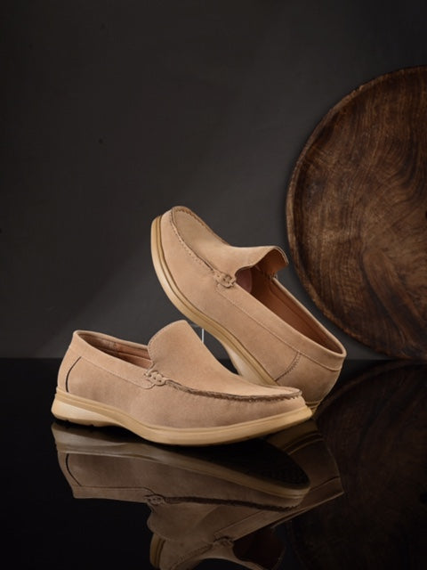 CARLO ROMANO BY WASAN VEGAN LEATHER MOCCASIN FOR MEN