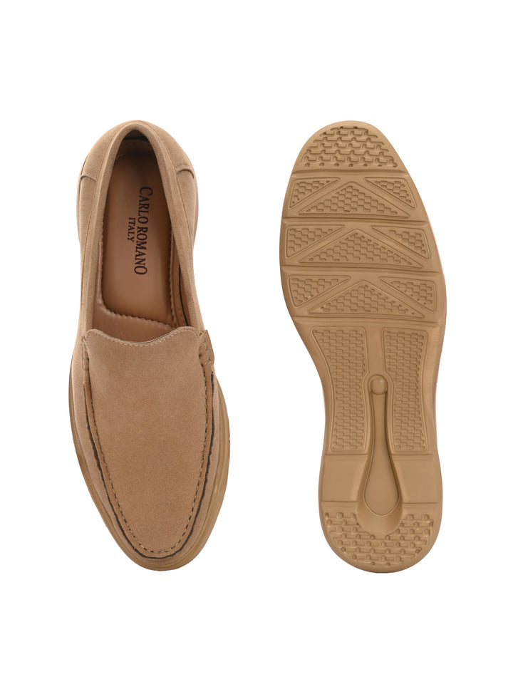 CARLO ROMANO BY WASAN VEGAN LEATHER MOCCASIN FOR MEN