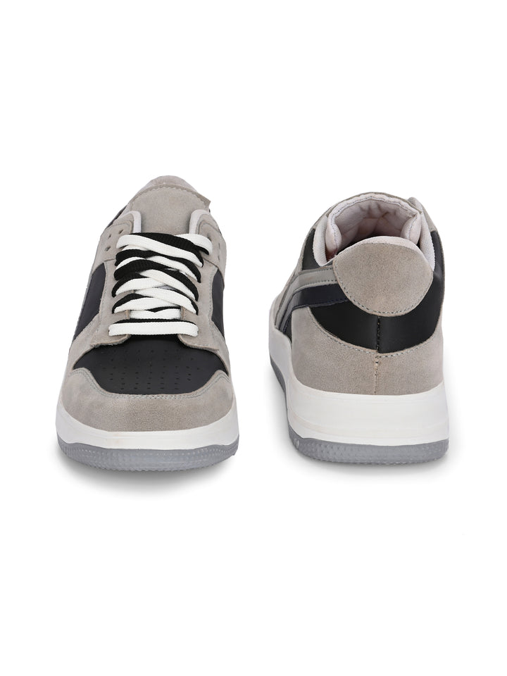 CARLO ROMANO BY WASAN VEGAN LEATHER LACE UP CASUAL SNEAKER  FOR MEN