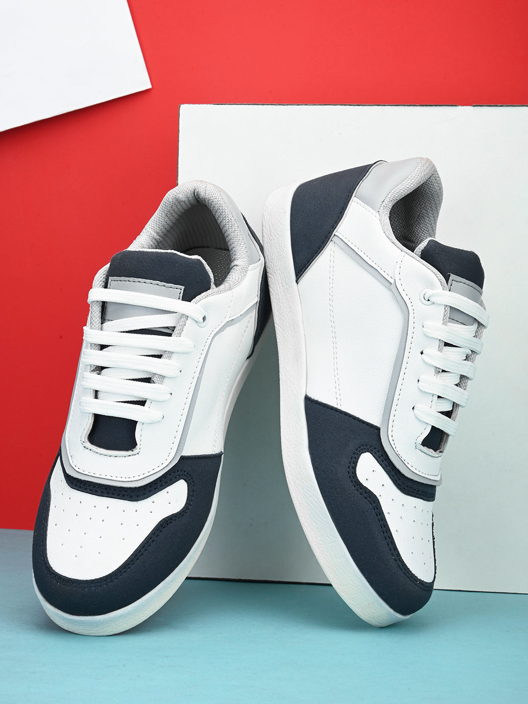 CARLO ROMANO BY WASAN SKY WHITE COLOUR SNEAKER SHOE FOR MEN