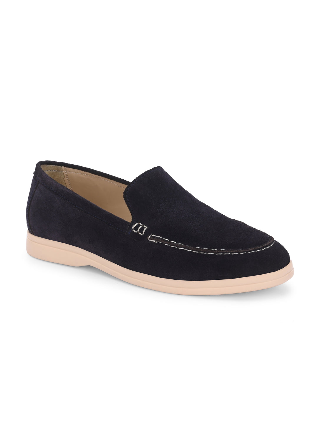 CARLO ROMANO SUEDE LEATHER STYLISH LOAFER SHOES FOR WOMEN