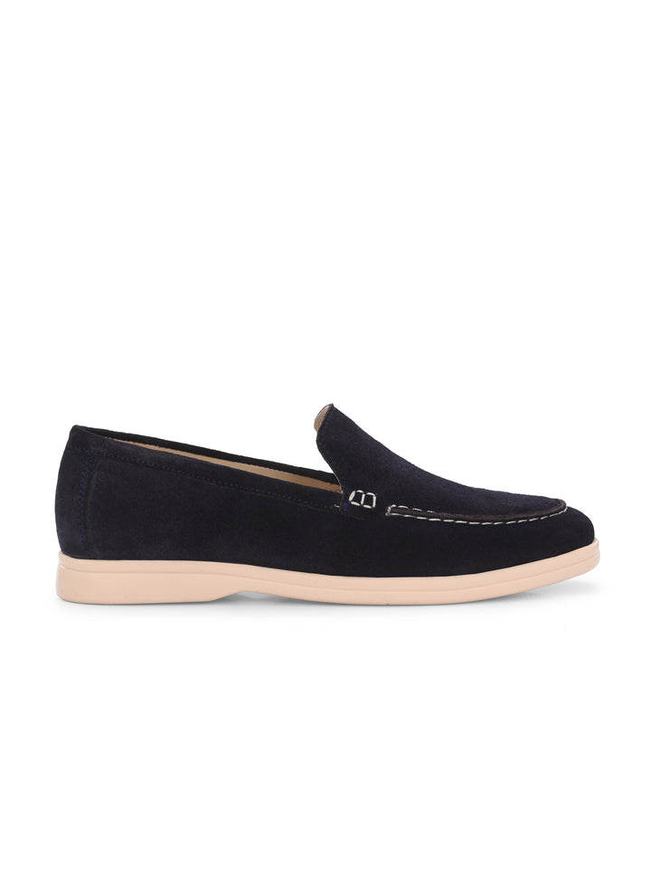 CARLO ROMANO SUEDE LEATHER STYLISH LOAFER SHOES FOR WOMEN