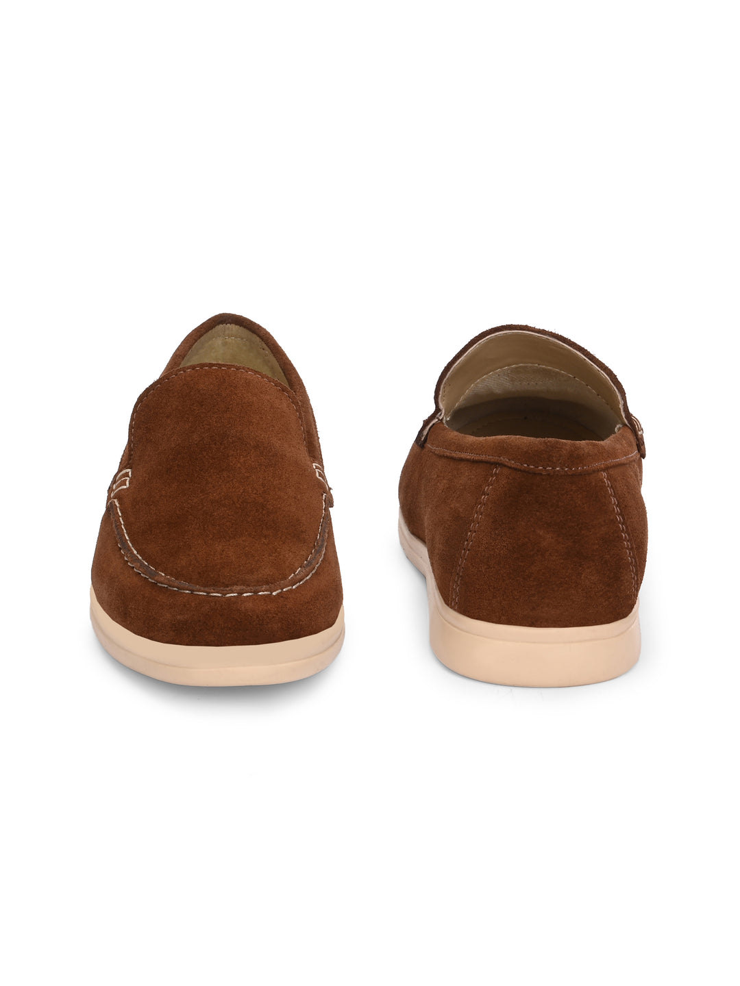 CARLO ROMANO SUEDE LEATHER STYLISH LOAFER SHOES FOR WOMEN