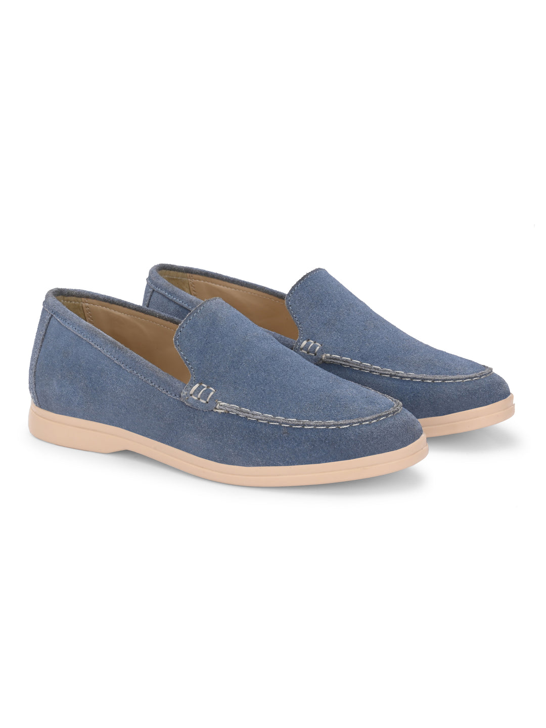 CARLO ROMANO SUEDE LEATHER STYLISH LOAFER SHOES FOR WOMEN